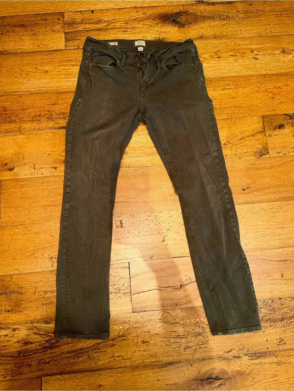 J. Crew Men's Dark Gray Corduroy Pants 31 c 32